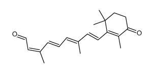 13-顺式-4-氧代视黄醛 结构式