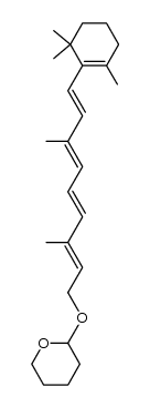四氢-2-(视黄-15-基氧基)-2H-吡喃 结构式