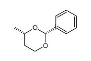 (2S,4R)-4-甲基-2-苯基-1,3-二氧六环 结构式