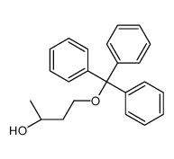 2-Butanol, 4-(triphenylmethoxy)-, (2R)- 结构式