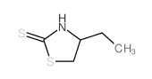 4-ethylthiazolidine-2-thione 结构式