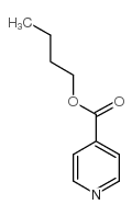 异烟酸正丁酯 结构式
