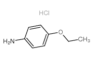 对氨基苯乙醚盐酸盐 结构式