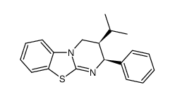(2S,3R)-3,4-二氢-3-异丙基-2-苯基-2H-嘧啶并[2,1-b]苯并噻唑 结构式