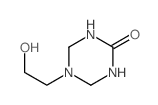 四氢-5-(2-羟乙基)-1,3,5-三嗪-2(1H)-酮 结构式