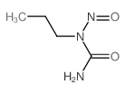 N-亚硝基-N-丙基脲 结构式