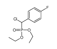 Phosphonic acid, P-[chloro(4-fluorophenyl)methyl]-, diethyl ester 结构式