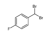 1-(二溴甲基)-4-氟苯 结构式
