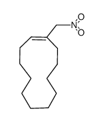 Cyclododecene, 1-(nitromethyl)-, (E)- (9CI) 结构式