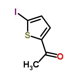 2-乙酰基-5-碘噻吩 结构式