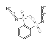 邻苯二磺酰叠氮 结构式