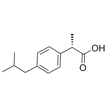 S-布洛芬 结构式