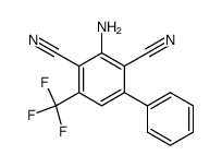 2,6-二氰基-3-(三氟甲基)-5-苯胺 结构式
