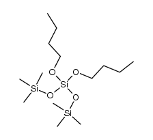 Trisiloxane, 3,3-dibutoxy-1,1,1,5,5,5-hexamethyl- (7CI,8CI,9CI) 结构式