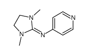N-(1,3-二甲基-2-咪唑烷亚基)-4-吡啶胺 结构式