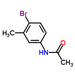 4-溴-3-甲基乙酰苯胺 结构式