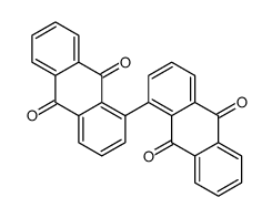 1,1'-联蒽醌 结构式