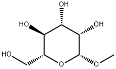 甲基β-D-甘露吡喃糖苷异丙基化物 结构式