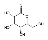 δ-D-甘露糖酸内酯 结构式