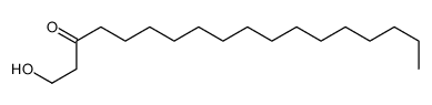 1-羟基-3-十八烷酮 结构式