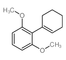 2-(1-环己烯-1-基)-1,3-二甲氧基苯 结构式
