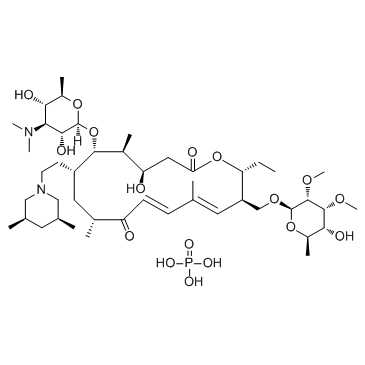 替米考星磷酸盐 结构式