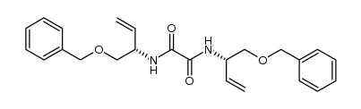 Ethanediamide, N1,N2-bis[(1S)-1-[(phenylmethoxy)methyl]-2-propen-1-yl]- 结构式