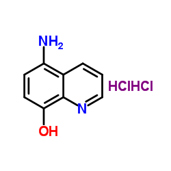 5-氨基-8-羟基喹啉二盐酸盐 结构式