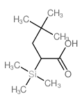 4,4-二甲基-2-三甲基硅基戊酸 结构式