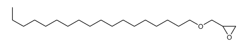[(octadecyloxy)methyl]oxirane 结构式