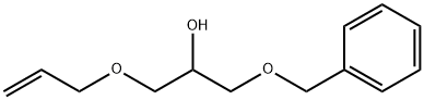 1-苄氧基-3-(2-丙烯-1-基氧基)-2-丙醇 结构式