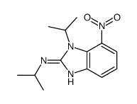 N,1-二异丙基-7-硝基-1H-苯并咪唑-2-胺 结构式