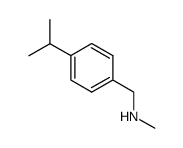 (4-异丙基-苄基)-甲胺 结构式