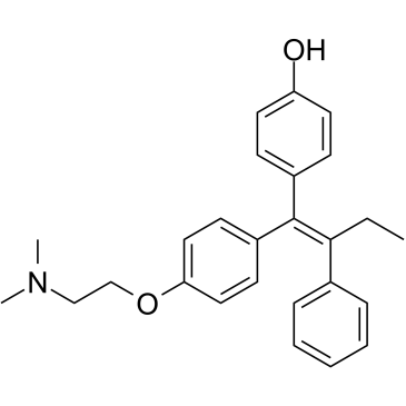 4-羟基他莫西芬 结构式