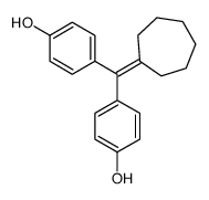 4-(环庚亚甲基亚甲基)双苯酚 结构式