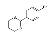 2-(4-溴苯基)-1,3-二噻烷 结构式