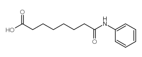 7-苯基氨基甲酰基庚酸 结构式