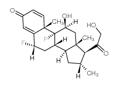 双氟可龙 结构式