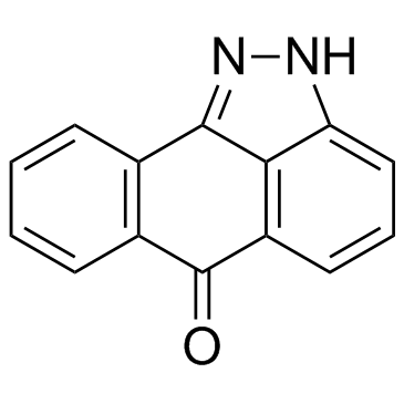 吡唑蒽酮 结构式
