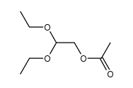 Ethanol, 2,2-diethoxy-, 1-acetate 结构式