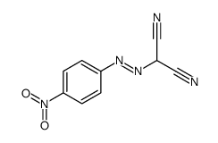 4-硝基苯偶氮丙二腈 结构式