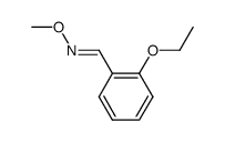 2-乙氧基苯甲醛 O-甲基肟 结构式