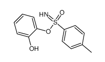 4-甲基苯磺酰亚胺酸 2-羟基苯酯 结构式