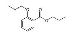 2-丙氧基苯甲酸丙酯 结构式