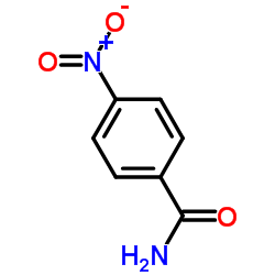 4-硝基苯甲酰胺 结构式