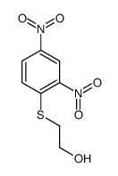 2-[(2,4-二硝基苯基)硫代]乙醇 结构式