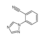2-(1H-1,2,4-三唑-1-基)苯甲腈 结构式