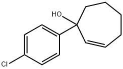 1-(4-氯苯基)-2-环庚烯-1-醇 结构式