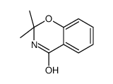 2,2-二甲基-1,3-苯并噁嗪-4-酮 结构式