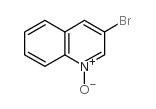 3-溴喹啉-1-氧化物 结构式